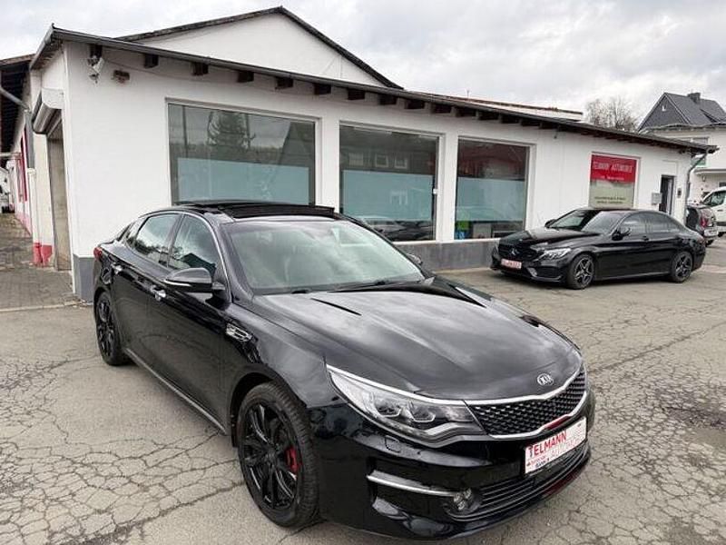 Gebraucht Kia Optima Spirit 141 PS (103 kW) 2017 Aurora black Limousine
