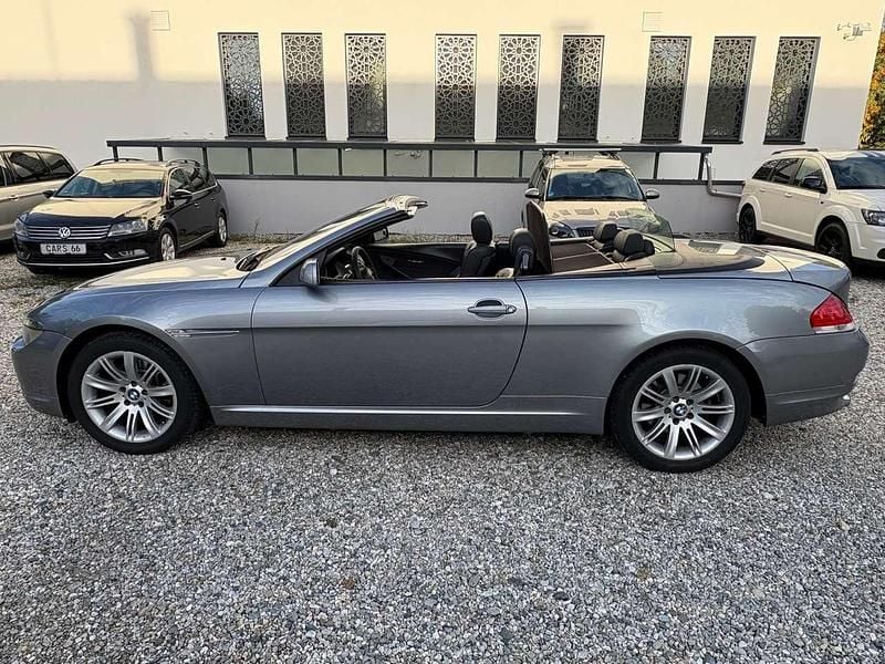 Gebraucht BMW 630 Cabriolet 258 PS (189 kW) 2005 Silbergrau Cabrio