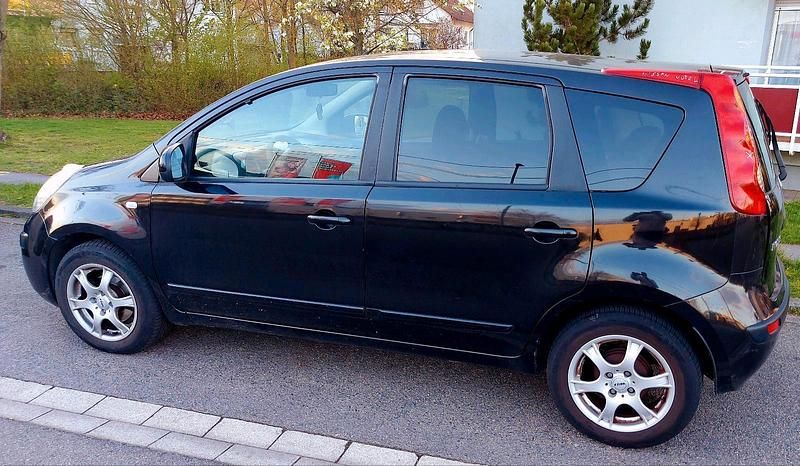 Gebraucht Nissan Note 88 PS (64 kW) 2007 Schwarz Kleinwagen