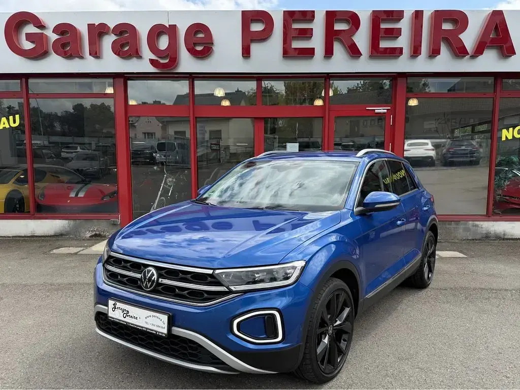 Brugt VW T-Roc Style 150 HK (110 kW) 2022 Blå SUV