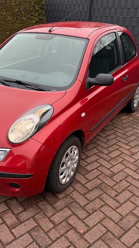 Gebraucht Nissan Micra 65 PS (47 kW) 2008 Rot Kleinwagen