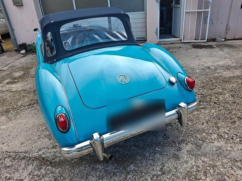 Second-hand MG MGA 72 CP (52 kW) 1956 Albastru Cabrio