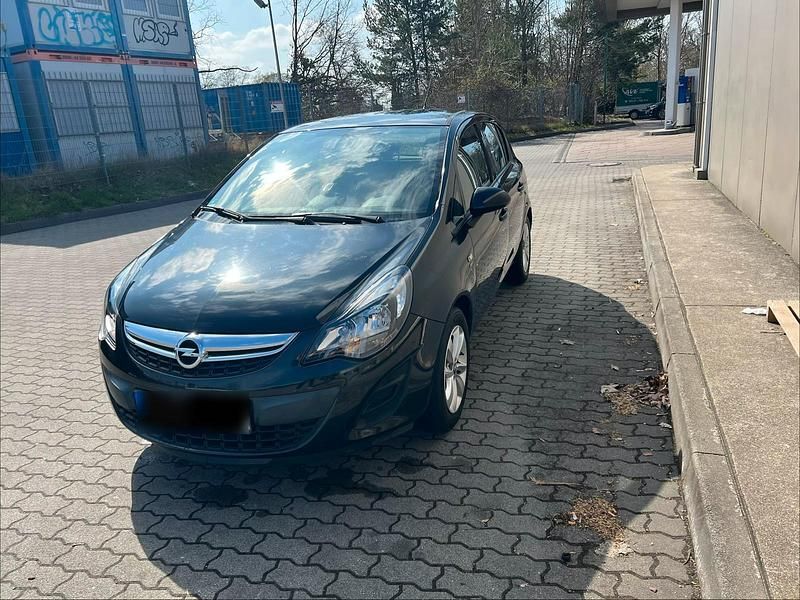 Gebraucht Opel Corsa 2014 Schwarz Kleinwagen