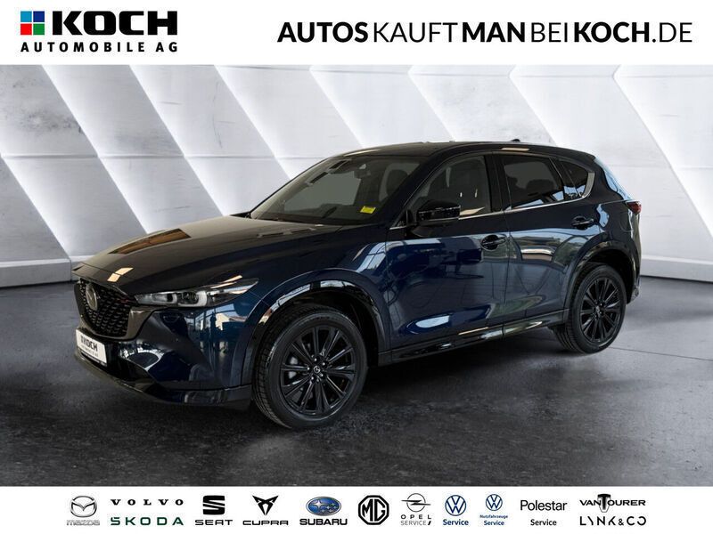 Blau Gebraucht 2024 Mazda CX-5 Homura-Line SUV | 33.890 € (Guter Preis) - Bild 1/4