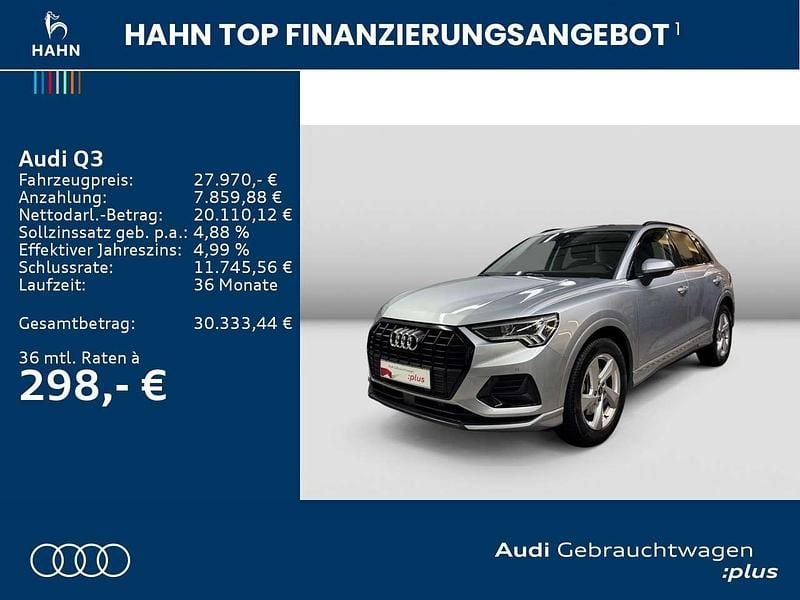 Gebraucht Audi Q3 Advanced 190 PS (139 kW) 2020 Florettsilber metallic SUV