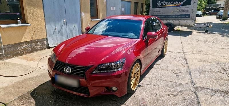 Rot Gebraucht 2012 Lexus GS450H Luxury Line Limousine | 25.000 € - Bild 1/4