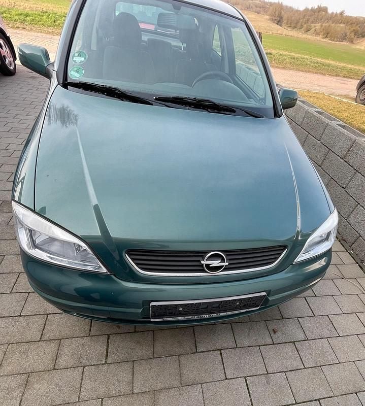 Gebraucht Opel Astra 101 PS (74 kW) 2003 Grün Coupé