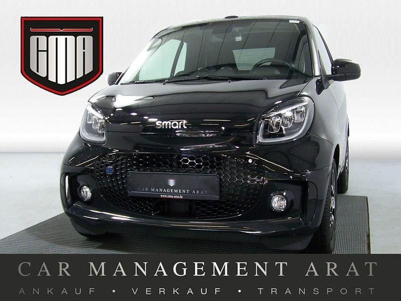 Nachtschwarz Gebraucht 2021 Smart ForTwo Electric Drive Prime Cabrio | 13.891 € (Fairer Preis) - Bild 1/4