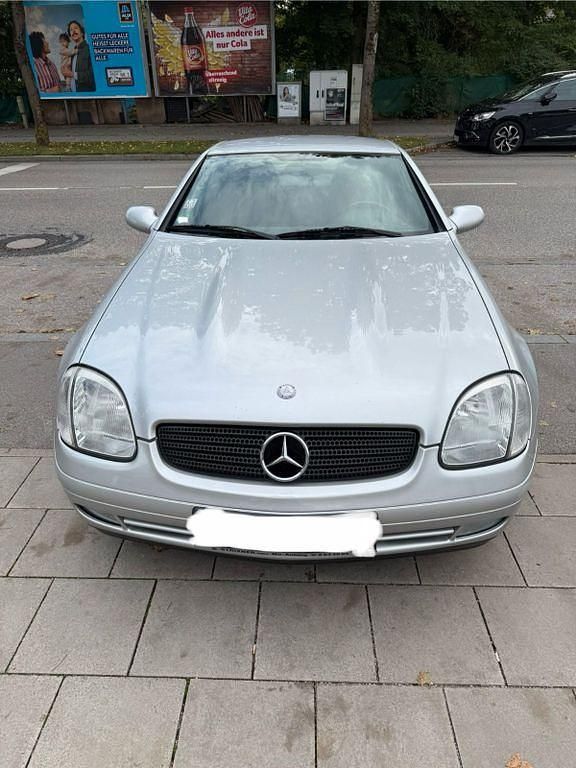Silber Gebraucht 1999 Mercedes SLK230 Cabrio | 4.700 € (Guter Preis) - Bild 1/4
