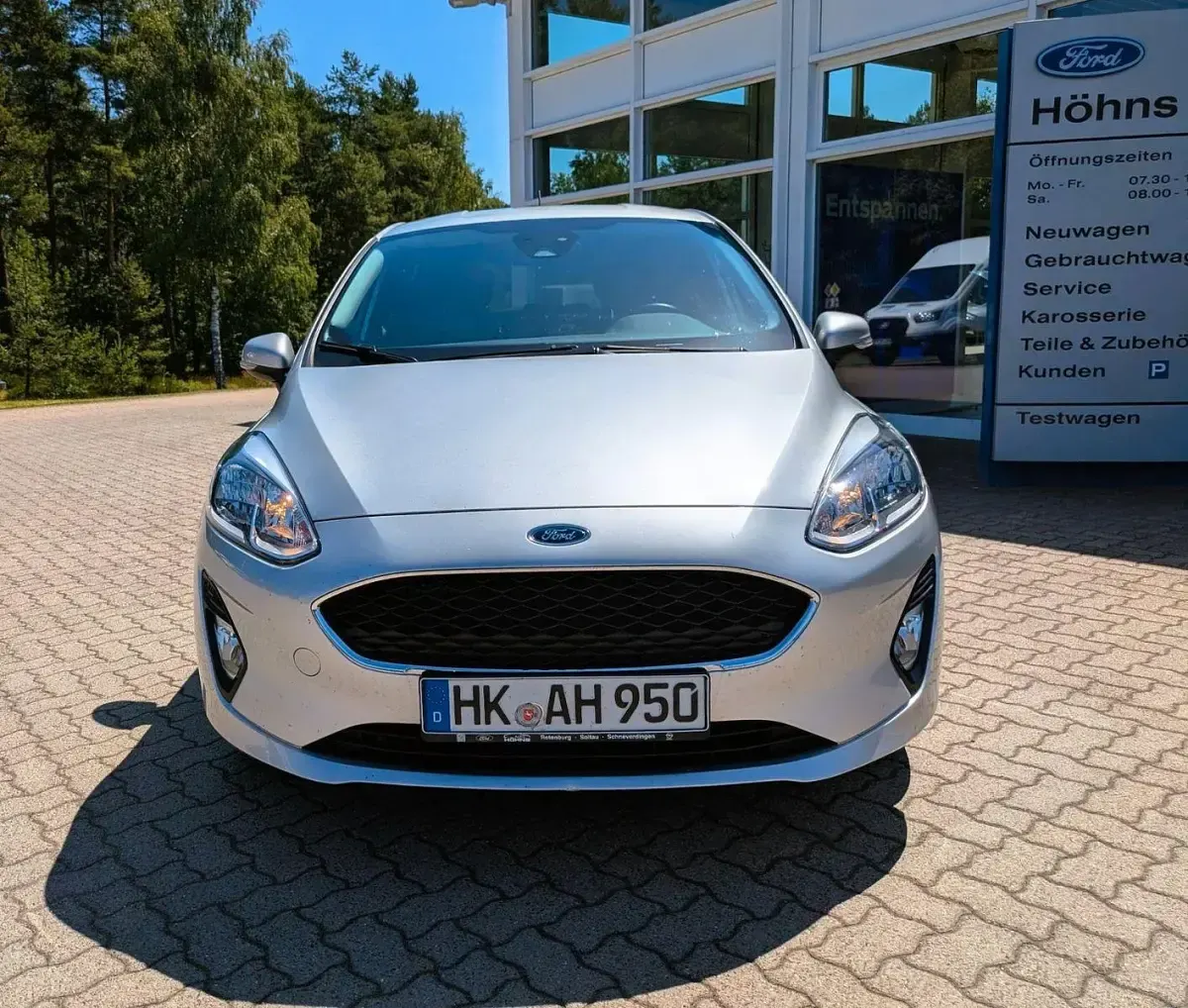 Gebraucht Ford Fiesta Cool & Connect 95 PS (69 kW) 2020 Silber Kleinwagen