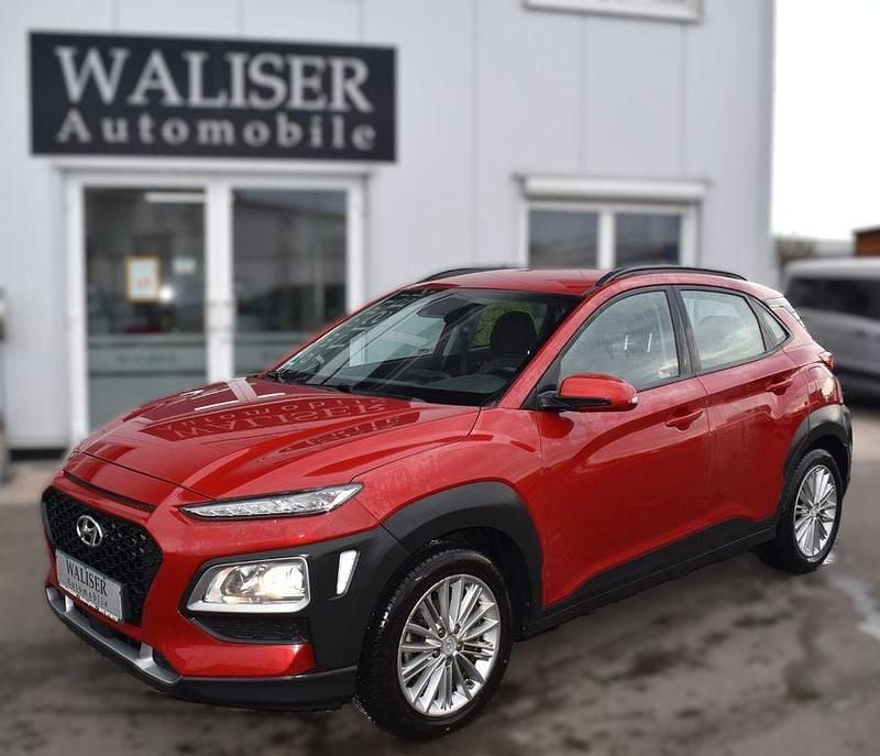 Rot Gebraucht 2018 Hyundai Kona Trend SUV | 11.590 € (Guter Preis) - Bild 1/4