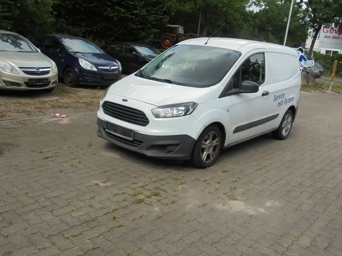 Gebraucht Ford Transit Basis 75 PS (55 kW) 2016 Frostweiß Van / Kleinbus