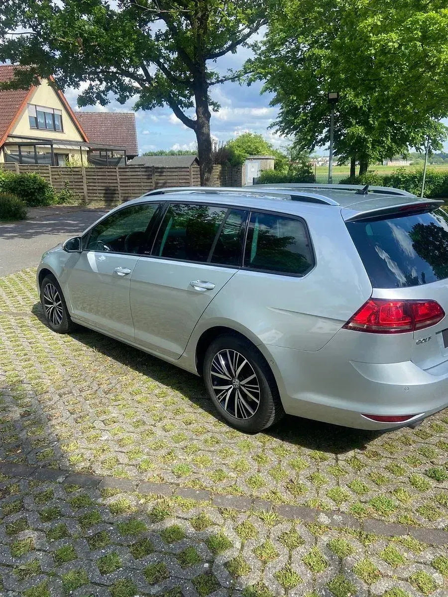 Gebraucht VW Golf VII Allstar 110 PS (80 kW) 2016 Silber Kombi