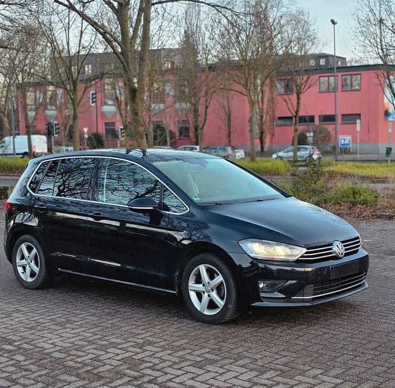 Gebraucht VW Golf Sportsvan Highline 150 PS (110 kW) 2016 Schwarz Van / Kleinbus