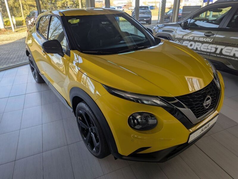Neu Nissan Juke Tekna 114 PS (83 kW) 2025 Gelb SUV