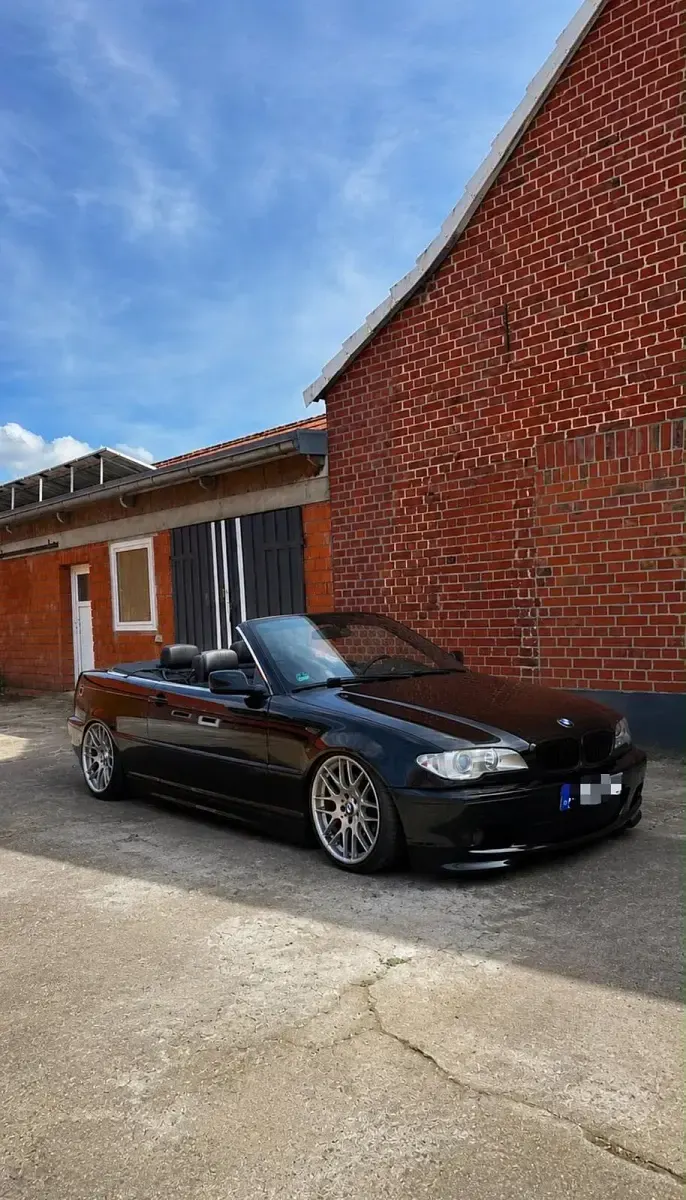 Gebraucht BMW 320 Cabriolet 170 PS (125 kW) 2004 Schwarz Cabrio