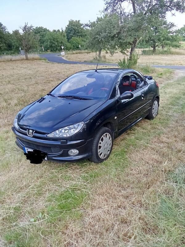 Schwarz Gebraucht 2005 Peugeot 206 CC Sport Cabrio | 2.800 € (Fairer Preis) - Bild 1/4