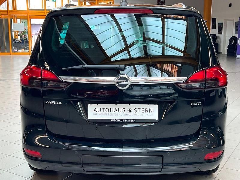 Gebraucht Opel Zafira 120 PS (88 kW) 2017 Schwarz Van / Kleinbus