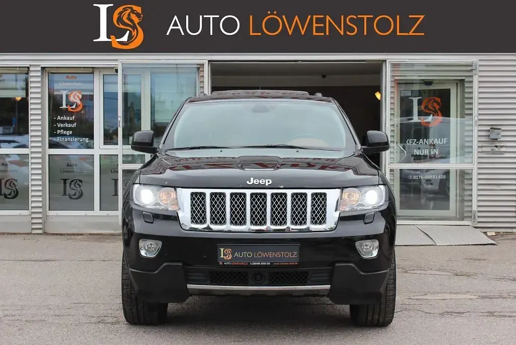 Gebraucht Jeep Grand Cherokee Overland 241 PS (177 kW) 2012 Schwarz SUV