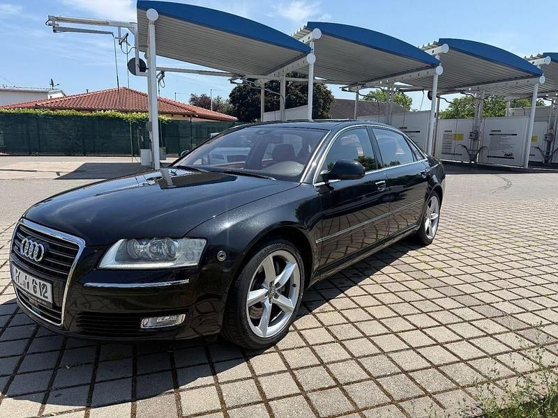 Schwarz Gebraucht 2007 Audi A8 Ambiente Limousine | 11.999 € - Bild 1/4