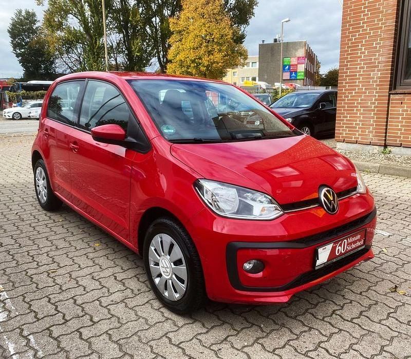 Rot Gebraucht 2021 VW up! R Kleinwagen | 9.590 € (Fairer Preis) - Bild 1/4