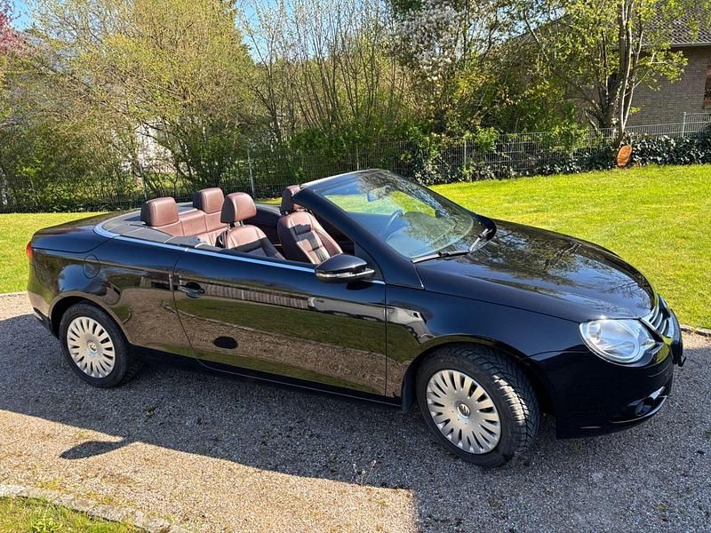Brugt VW Eos Edition 140 HK (102 kW) 2009 Sort Cabriolet