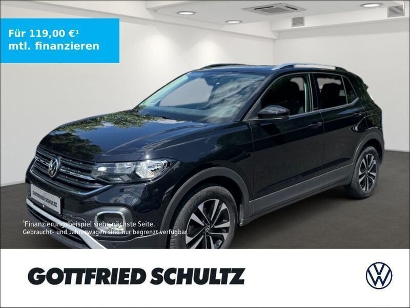 Schwarz Gebraucht 2021 VW T-Cross United SUV | 18.690 € (Guter Preis) - Bild 1/4