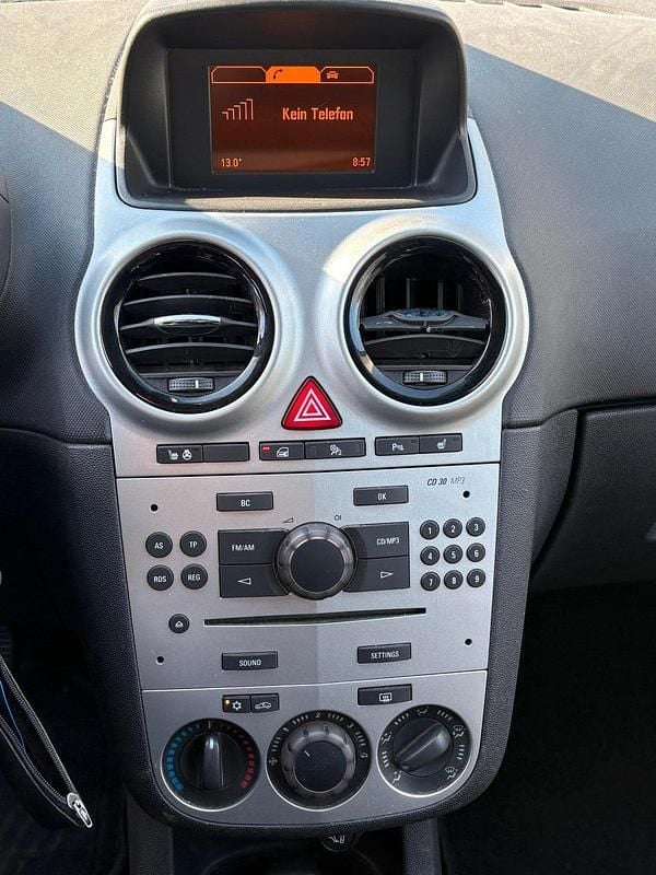 Gebraucht Opel Corsa 69 PS (50 kW) 2012 Blau Kleinwagen