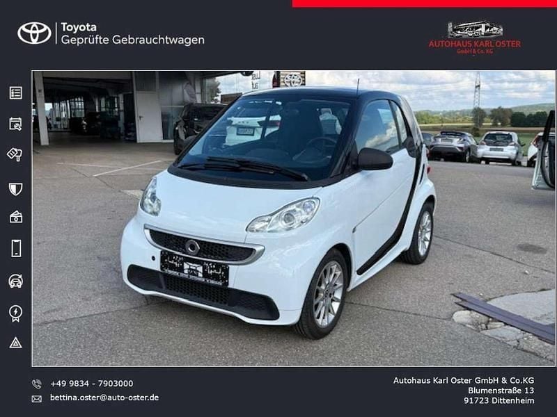 Tridion safety cell in black Gebraucht 2013 Smart ForTwo Coupé Passion Coupé | 6.790 € (Fairer Preis) - Bild 1/4