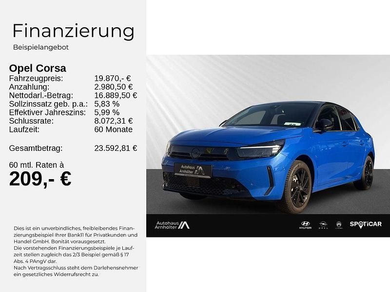 Gebraucht Opel Corsa S 101 PS (74 kW) 2025 Lackierung voltaic blue met/ty Kleinwagen