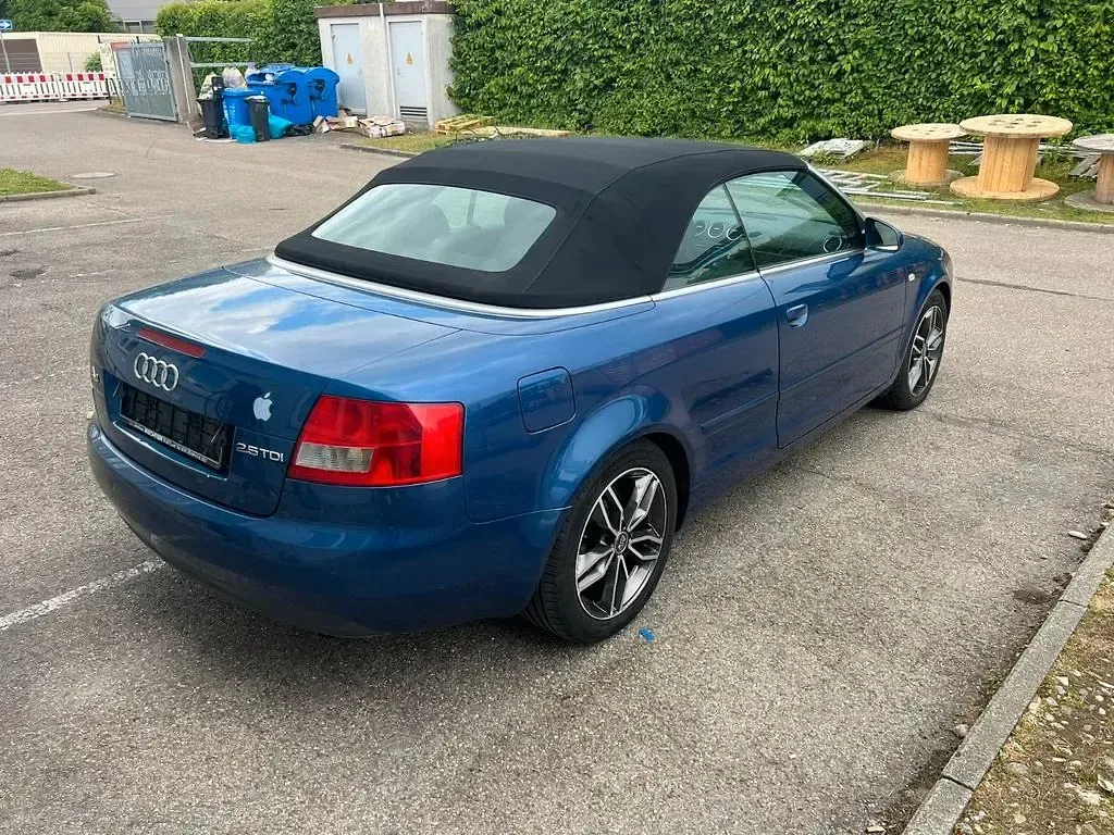 Occasion Audi A4 Cabriolet 163 ch (119 kW) 2003 Bleue Cabriolet