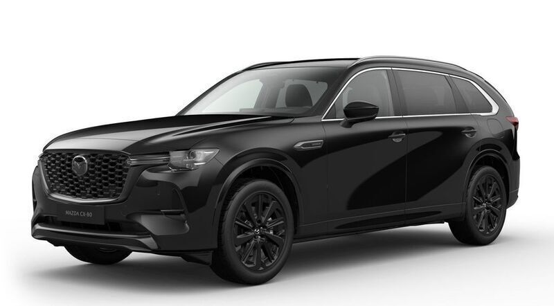 Jet black Neu 2025 Mazda CX-80 Homura-Line SUV | 57.290 € (Fairer Preis) - Bild 1/4