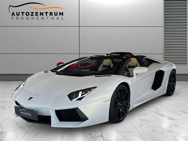 Blau Gebraucht 2013 Lamborghini Aventador Cabrio | 279.990 € (Teuer) - Bild 1/4