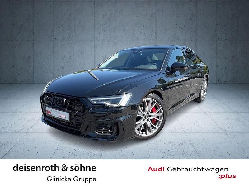 Mythosschwarz metallic Gebraucht 2024 Audi S6 Ambiente Limousine | 59.815 € (Fairer Preis) - Bild 1/4