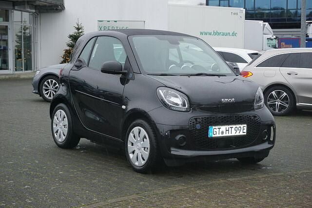 Gebraucht Smart ForTwo Coupé 60 kW (82 PS) 2020 Schwarz Kleinwagen