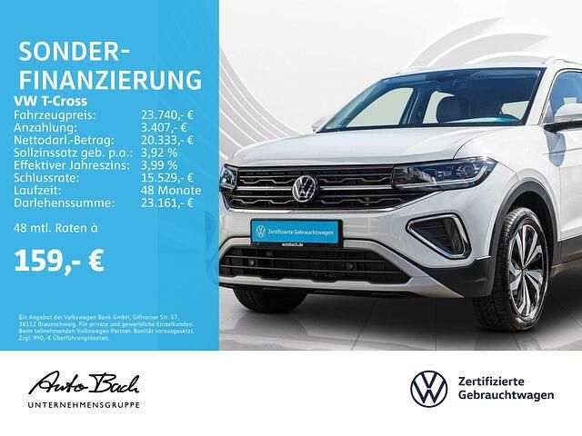 Gebraucht VW T-Cross Pro 116 PS (85 kW) 2024 Weiß (pure white) SUV