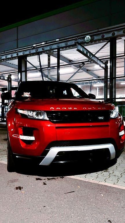 Gebraucht Land Rover Range Rover evoque Dynamic 241 PS (177 kW) 2014 Rot SUV
