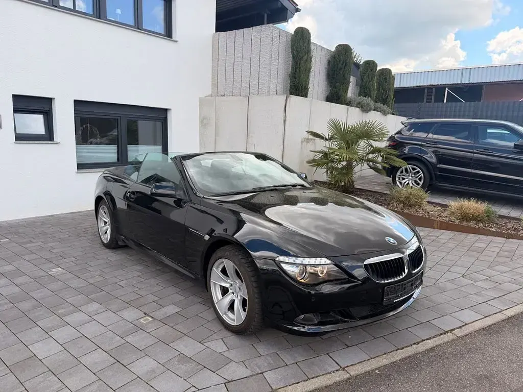 Gebraucht BMW 635 Cabriolet Efficient Dynamics 286 PS (210 kW) 2010 Schwarz Cabrio