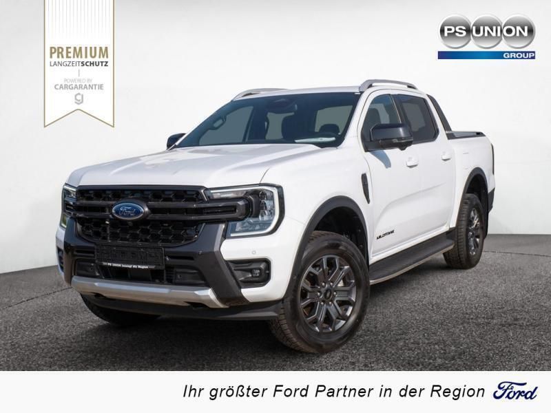 Weiss / frozen white Gebraucht 2023 Ford Ranger Wildtrack Abholung | 46.990 € (Etwas zu teuer) - Bild 1/4