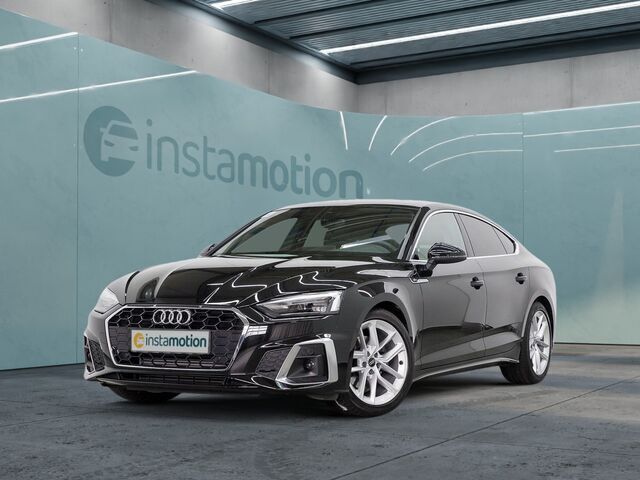 Schwarz Gebraucht 2023 Audi A5 Sportback S-Line Limousine | 36.380 € (Guter Preis) - Bild 1/1
