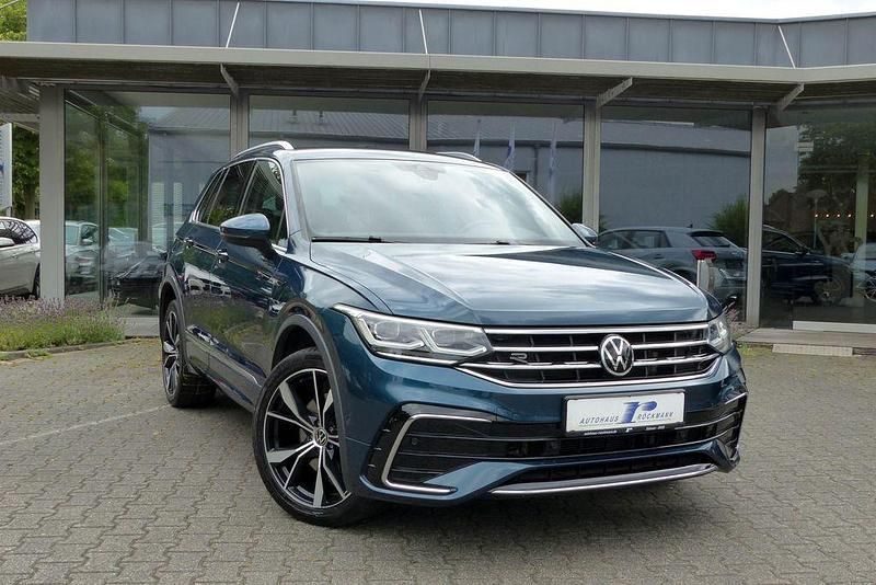 Nightshade blue Gebraucht 2020 VW Tiguan R-line SUV | 29.880 € (Fairer Preis) - Bild 1/4
