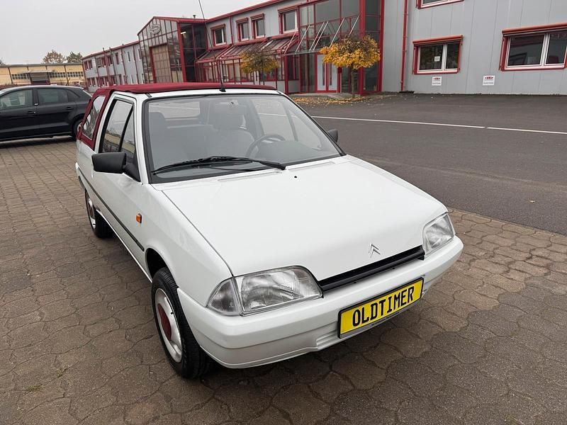 Gebraucht Citroën AX 45 PS (33 kW) 1993 Weiß Kleinwagen