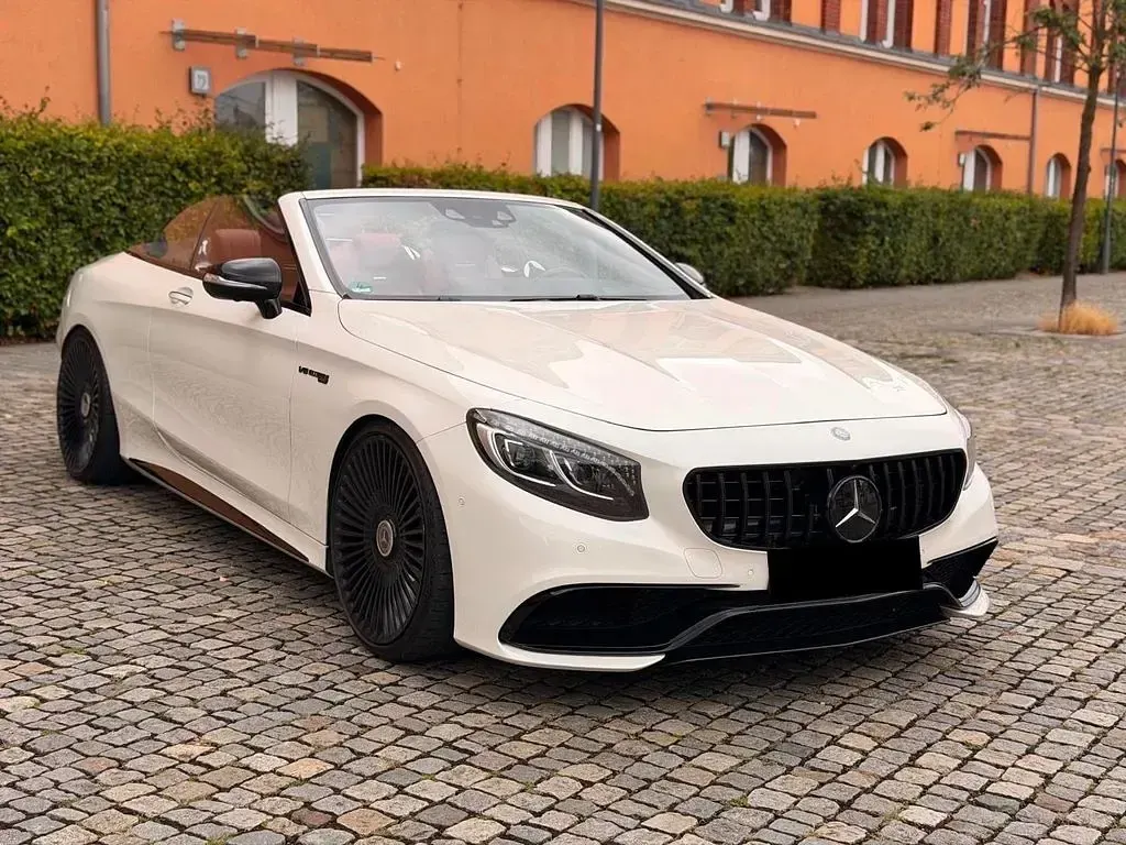 Gebraucht Mercedes S63 AMG AMG 585 PS (430 kW) 2017 Weiß Cabrio