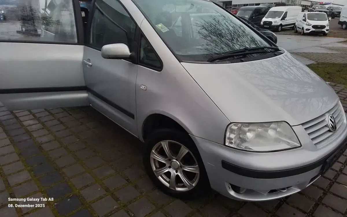 Brugt VW Sharan Highline 116 HK (85 kW) 2002 Sølv MPV