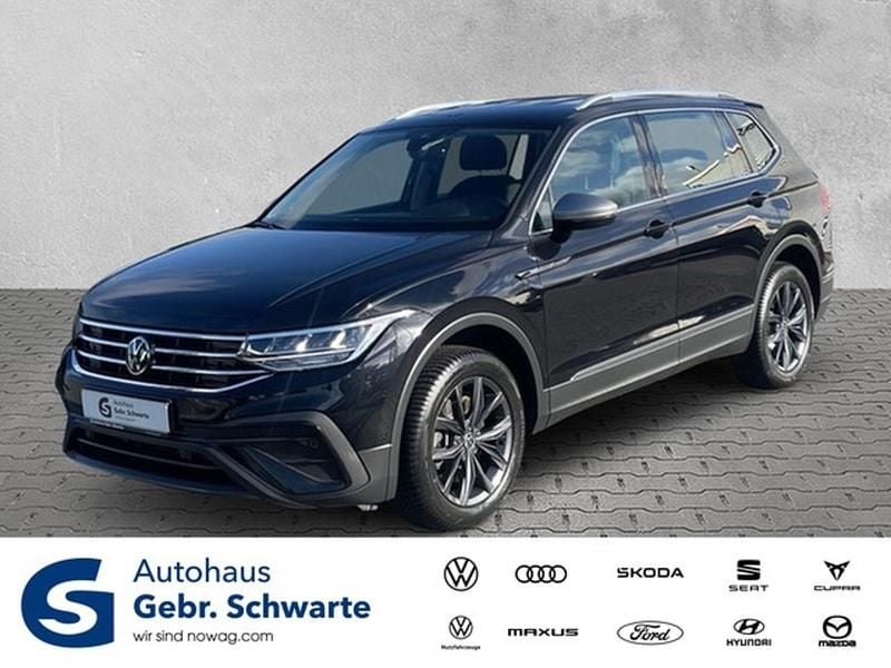 Gebraucht VW Tiguan Allspace Life 200 PS (147 kW) 2022 Schwarz SUV