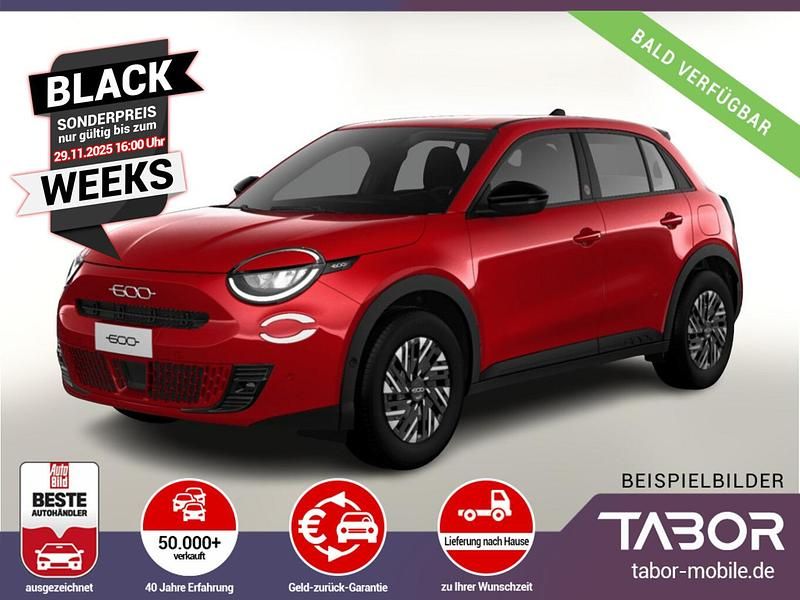 Rot Neu 2025 Fiat 600E Red SUV | 25.487 € - Bild 1/4