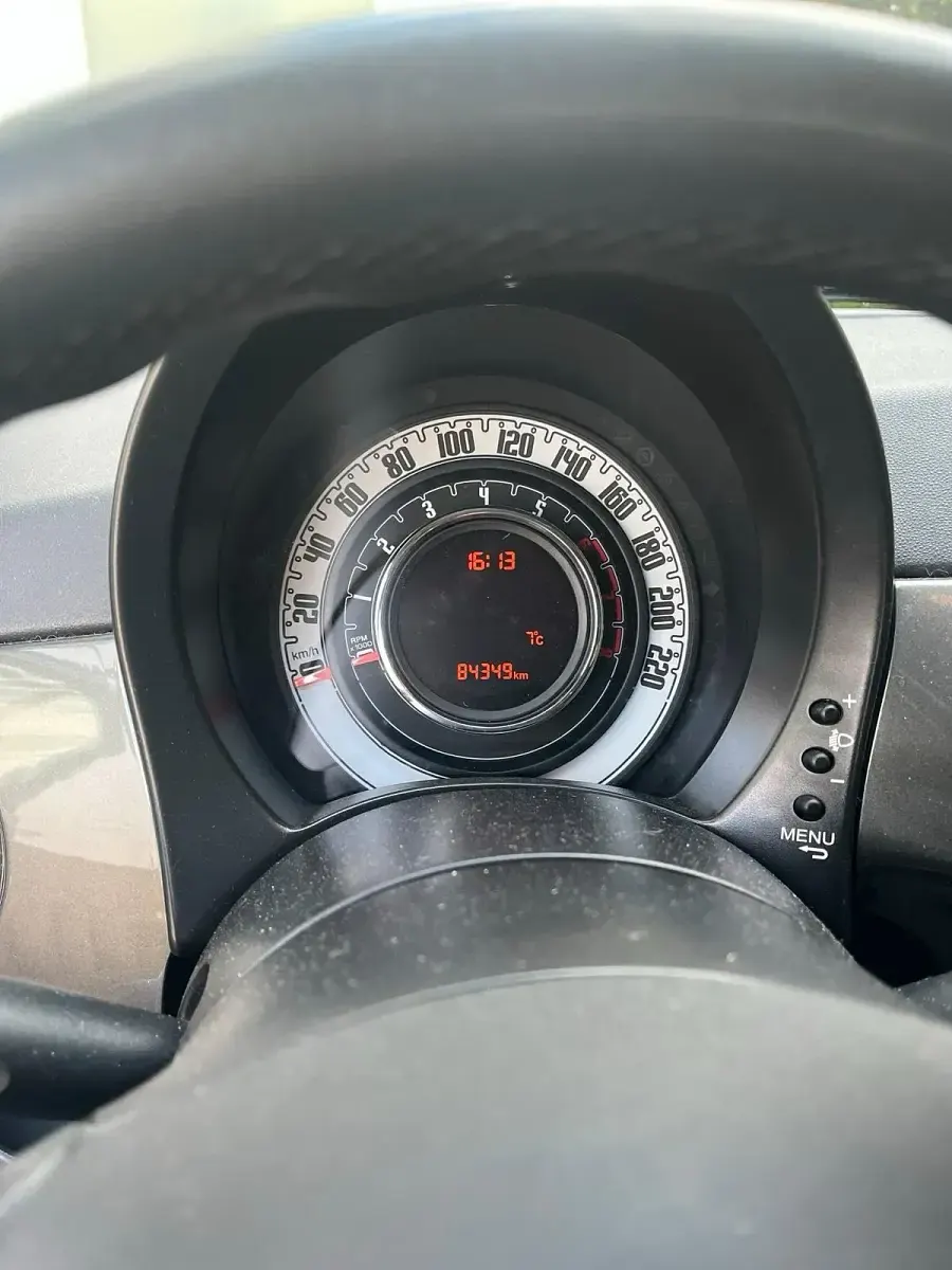 Gebraucht Fiat 500 69 PS (50 kW) 2014 Grau Cabrio