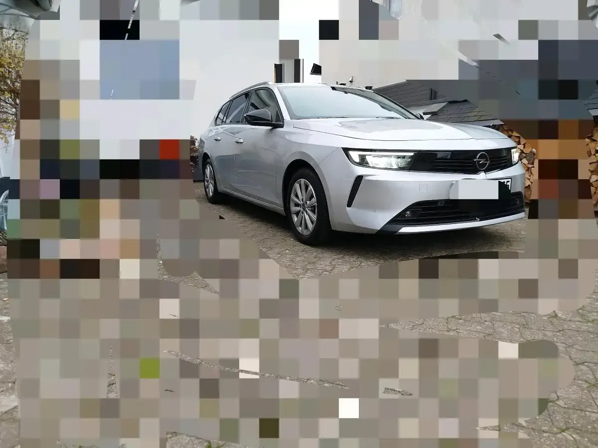 Usata Opel Astra Elegance 110 CV (80 kW) 2023 Argento Utilitaria