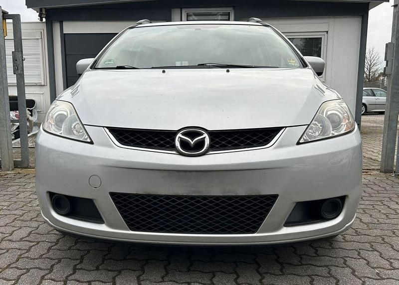 Gebraucht Mazda 5 Exclusive 110 PS (80 kW) 2006 Silber Van / Kleinbus
