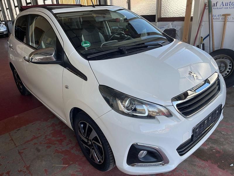 Weiß Gebraucht 2015 Peugeot 108 Allure Kleinwagen | 5.100 € (Guter Preis) - Bild 1/4
